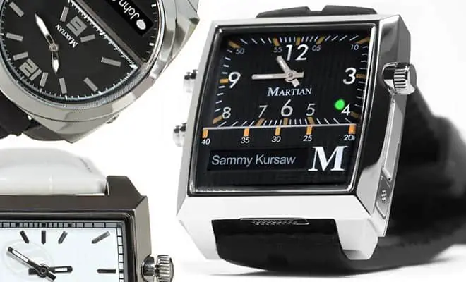 Martian Voice Command Watches