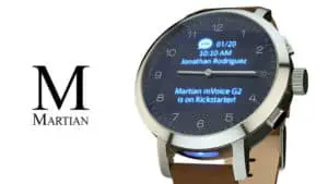 Martian mVoice G2 Smartwatch Hits Kickstarter