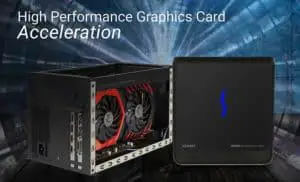 Sonnet eGFX Breakaway Box eGPU with a Radeon RX-580 8GB GPU